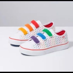 Chenille Rainbow Sneakers